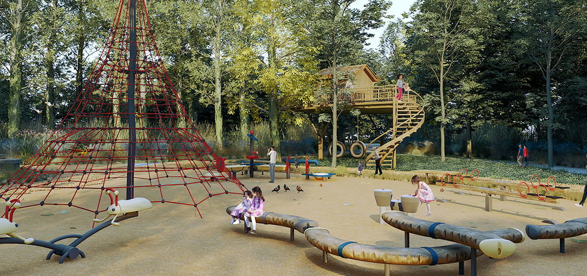 Lodha Woods Garden For children