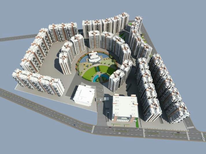 SHIV KAILASA By OM SHIVAM BUILDCON Pvt Ltd. Top view