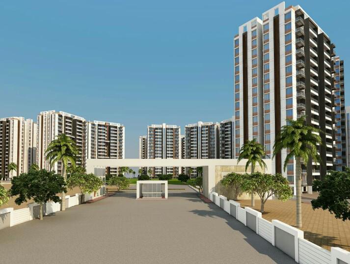 SHIV KAILASA By OM SHIVAM BUILDCON Pvt Ltd. Entrance view