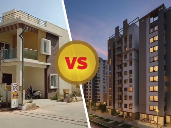 Luxury Apartments vs Independent Houses – What’s Better for Investment in 2026?
