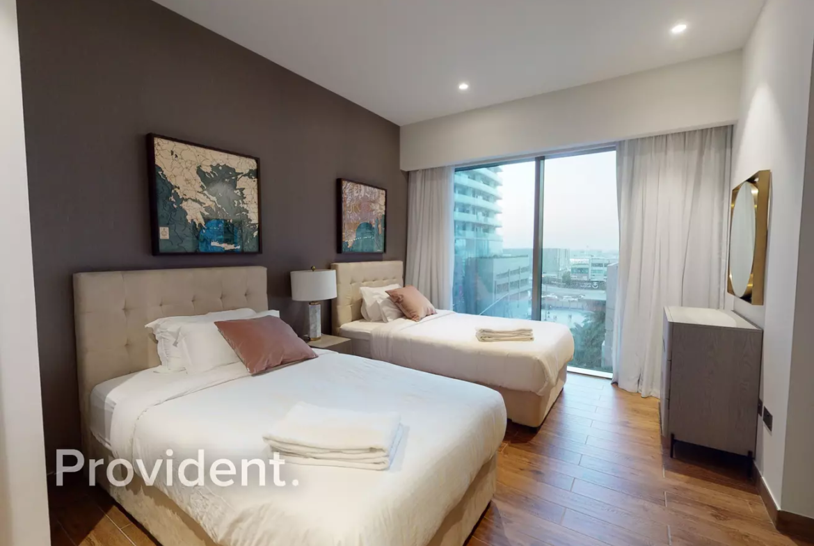 Elegantly Furnished Bedroom